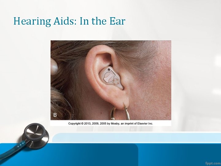 Hearing Aids: In the Ear 