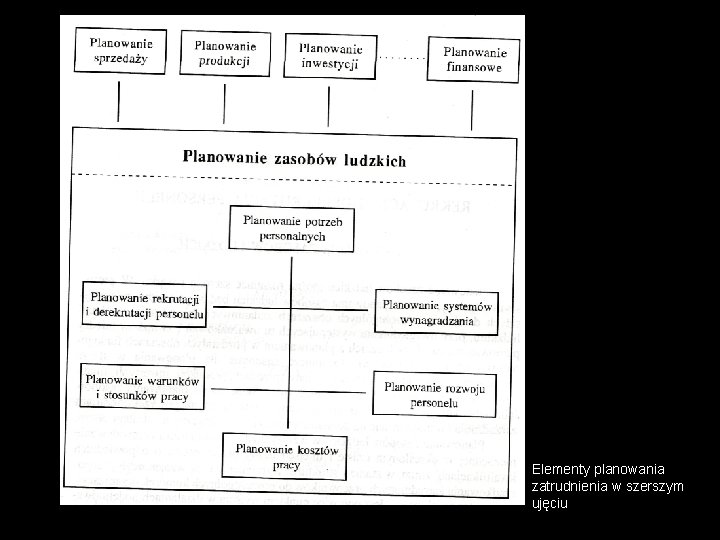 Elementy planowania zatrudnienia w szerszym ujęciu. 