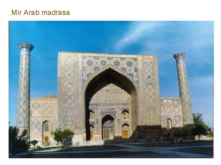 Mir Arab madrasa 