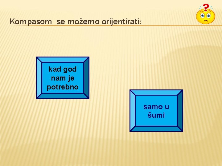 Kompasom se možemo orijentirati: kad god nam je potrebno samo u šumi Kompasom se možemo orijentirati: kad god nam je potrebno samo u šumi