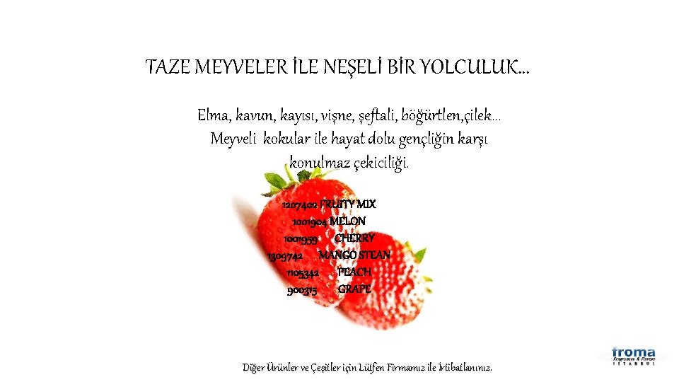 TAZE MEYVELER İLE NEŞELİ BİR YOLCULUK. . . Elma, kavun, kayısı, vişne, şeftali, böğürtlen,