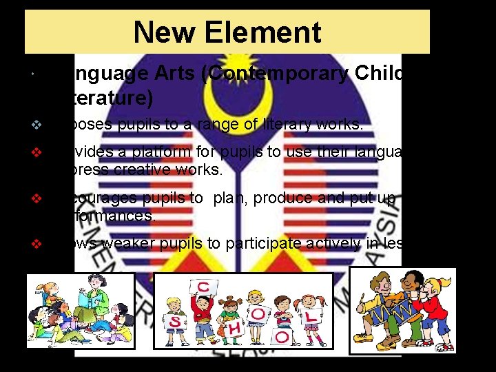 New Element Language Arts (Contemporary Children’s Literature) v exposes pupils to a range of