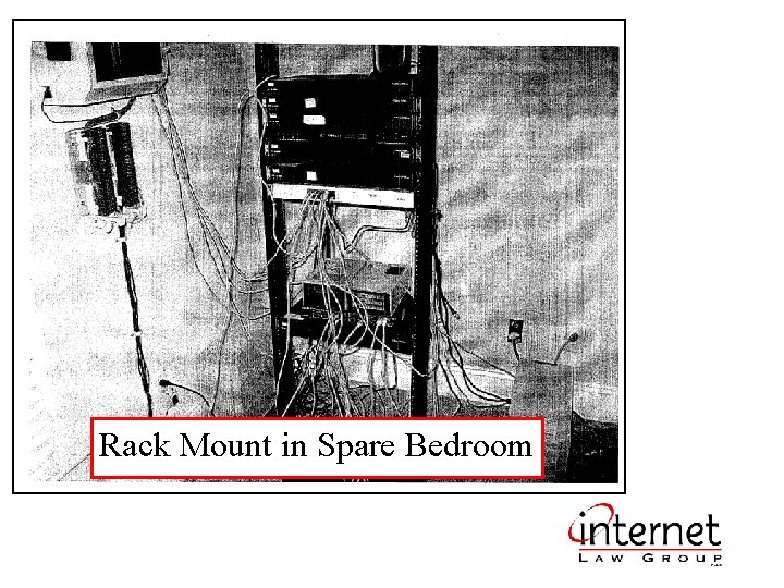 Rack Mount in Spare Bedroom 