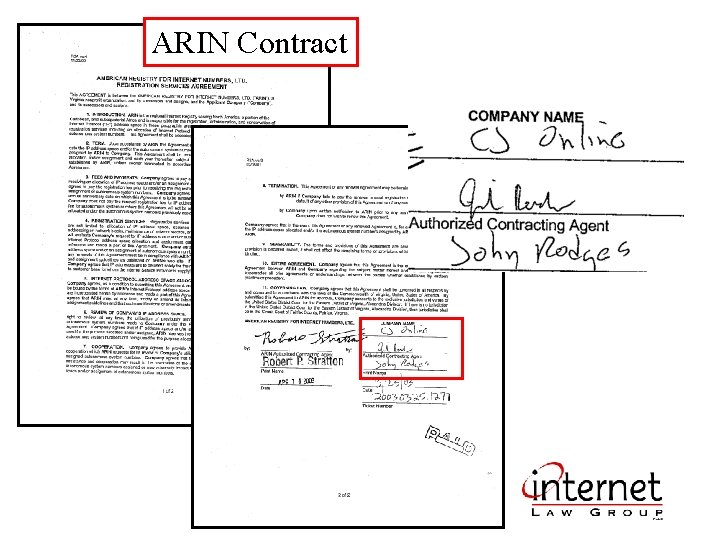 ARIN Contract 