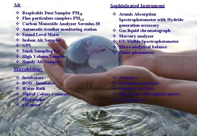 Air v v v v v Sophisticated Instrument Respirable Dust Sampler PM 10 Fine