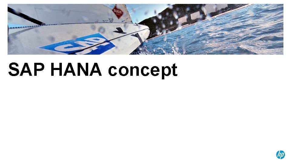 SAP HANA concept 