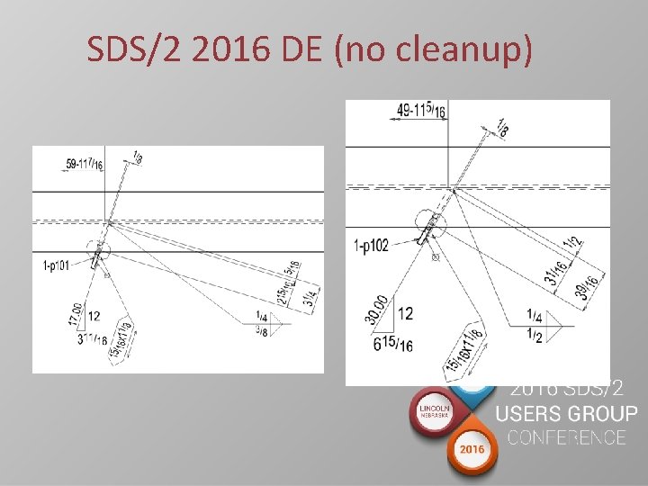 SDS/2 2016 DE (no cleanup) 