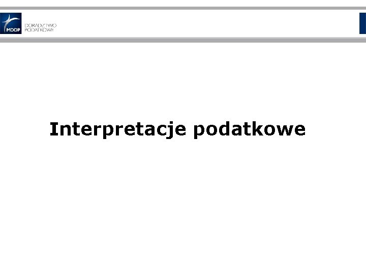 Interpretacje podatkowe 