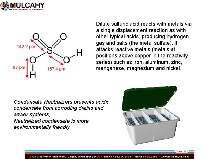 Dilute sulfuric acid reacts with metals via a single displacement reaction as with other