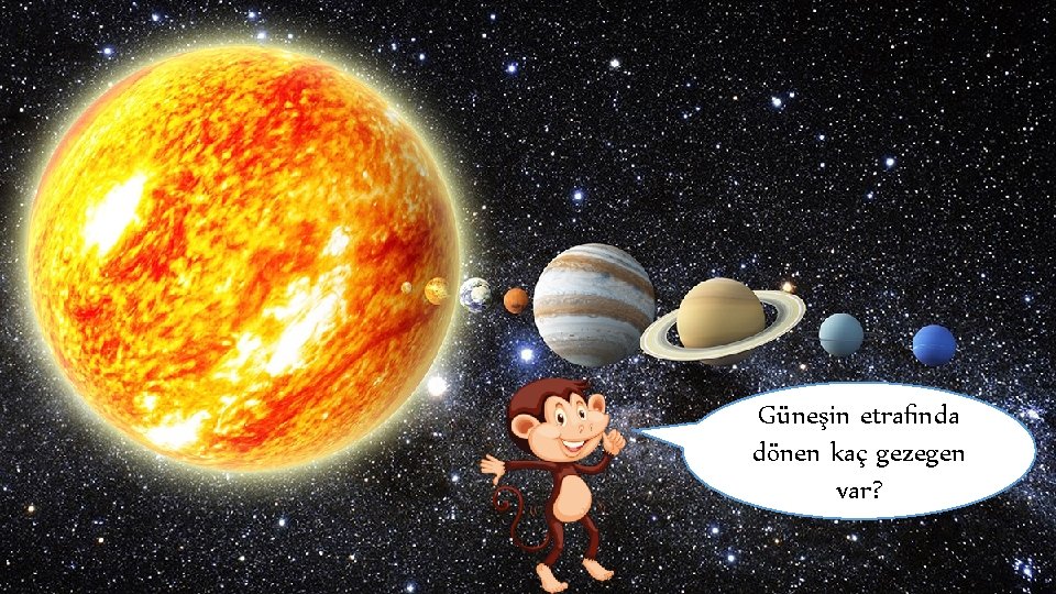 Güneşin etrafında dönen kaç gezegen var? 