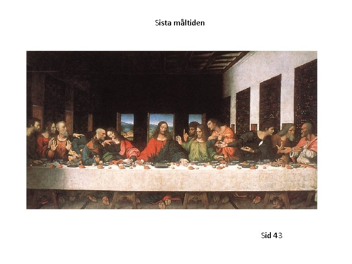 Sista måltiden Sid 43 