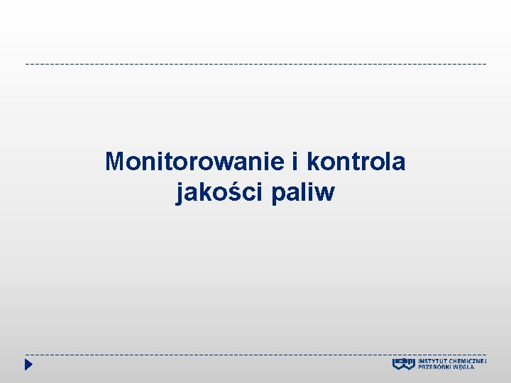 Monitorowanie i kontrola jakości paliw 