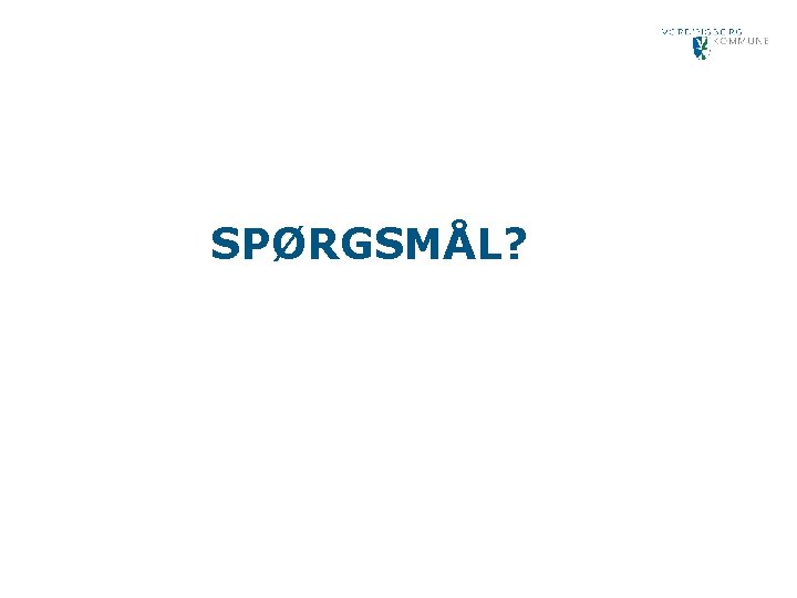 SPØRGSMÅL? 