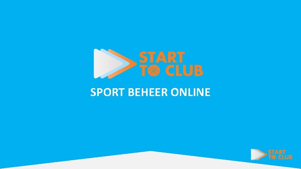 SPORT BEHEER ONLINE 