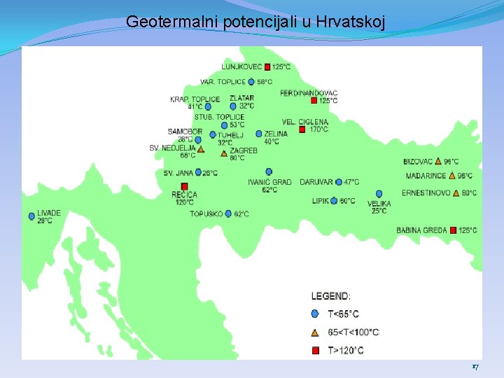 Geotermalni potencijali u Hrvatskoj 17 