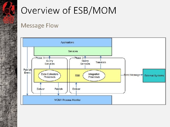Overview of ESB/MOM Message Flow 