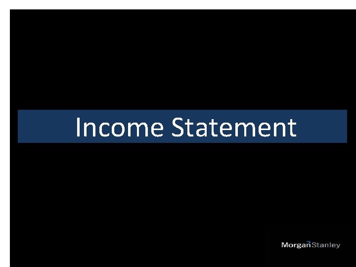 Income Statement 