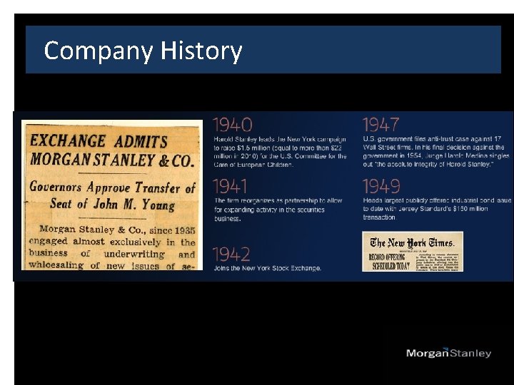 Company History 
