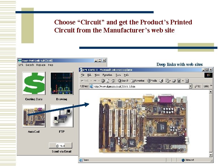 Choose “Circuit” and get the Product’s Printed Circuit from the Manufacturer’s web site Deep