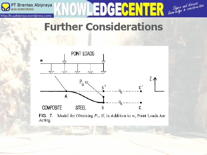 Further Considerations 