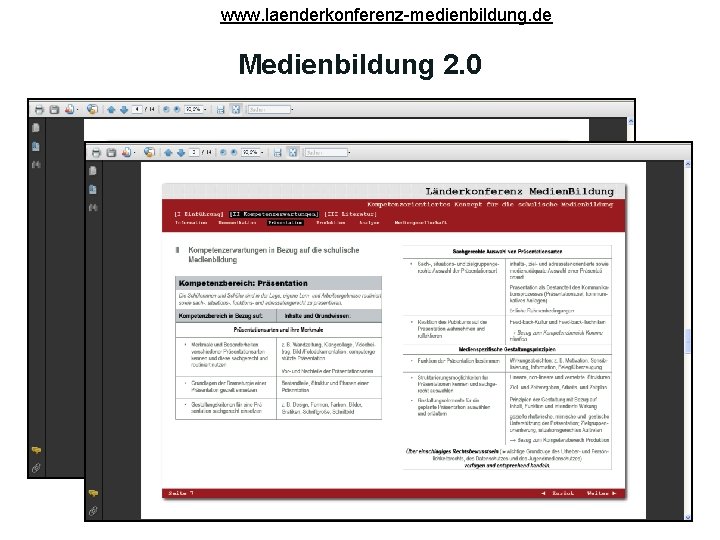 www. laenderkonferenz-medienbildung. de Medienbildung 2. 0 