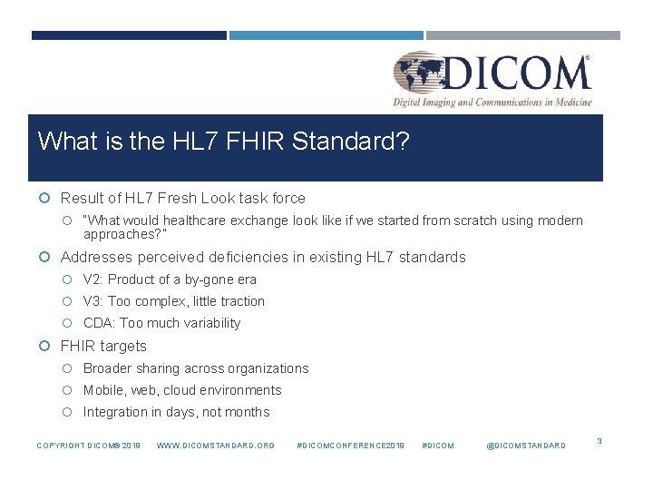 What is the HL 7 FHIR Standard? Result of HL 7 Fresh Look task