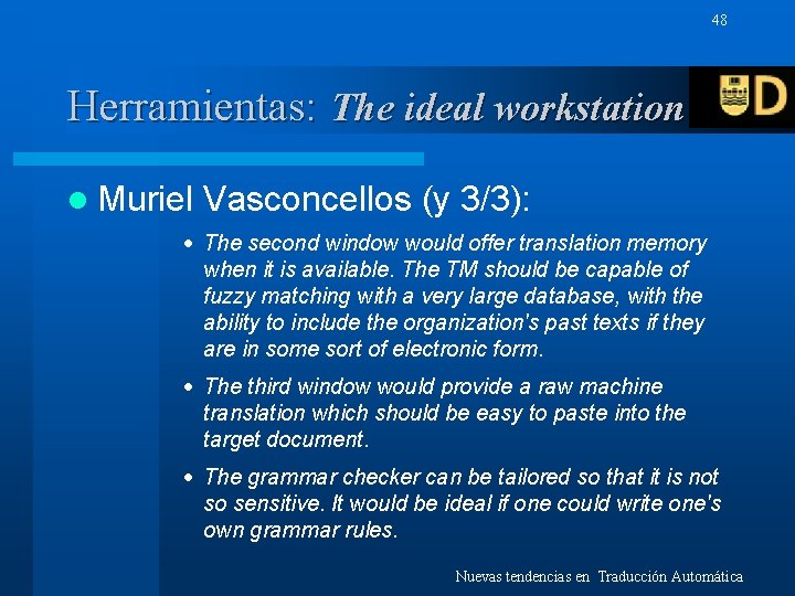 48 Herramientas: The ideal workstation l Muriel Vasconcellos (y 3/3): · The second window