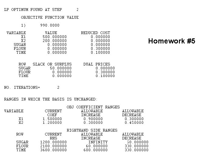 Homework #5 