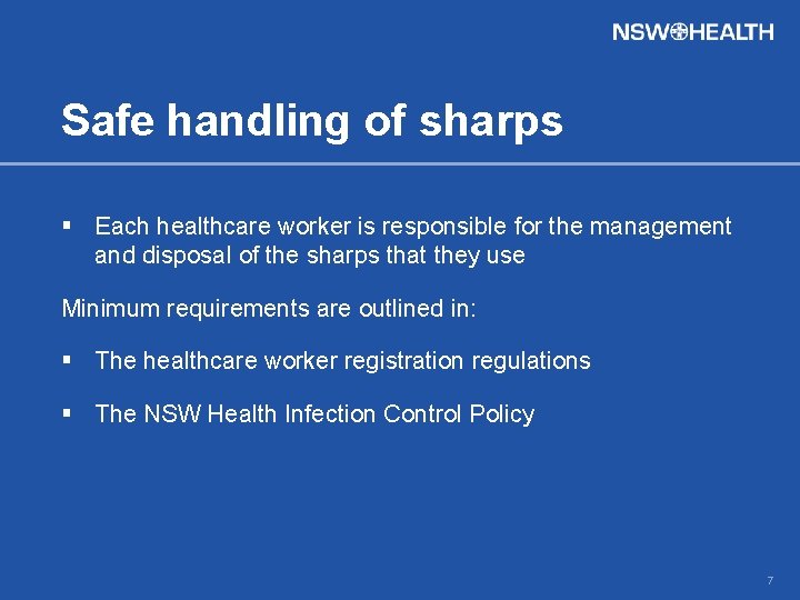 THE SHARPS INJURY PREVENTION PROGRAM AT IPHLEBOTOMY CAREER