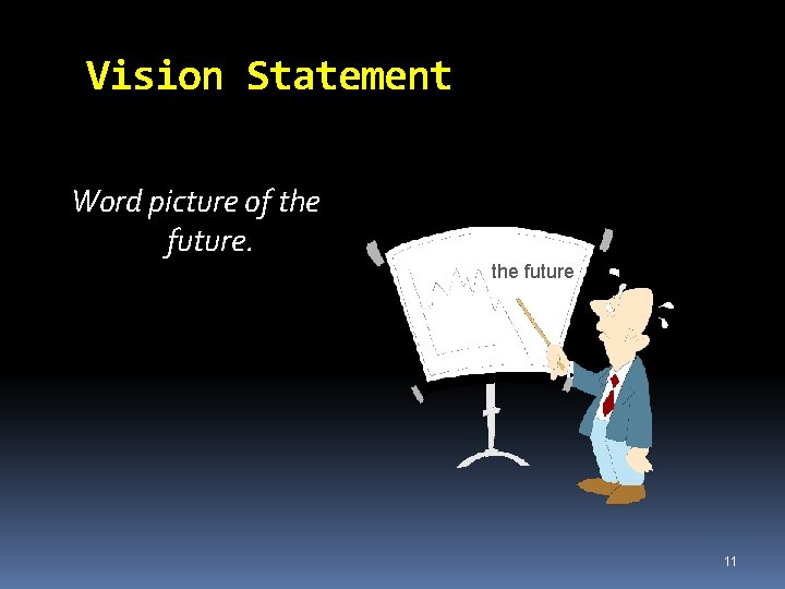 Vision Statement Word picture of the future 11 