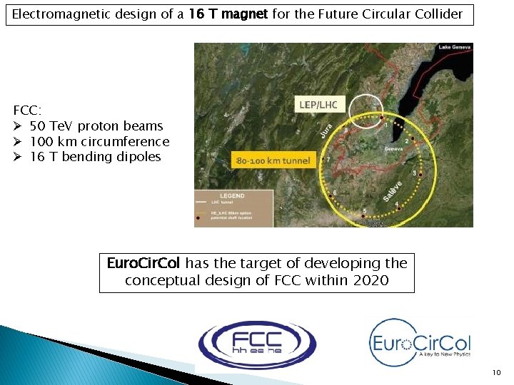 Electromagnetic design of a 16 T magnet for the Future Circular Collider FCC: Ø