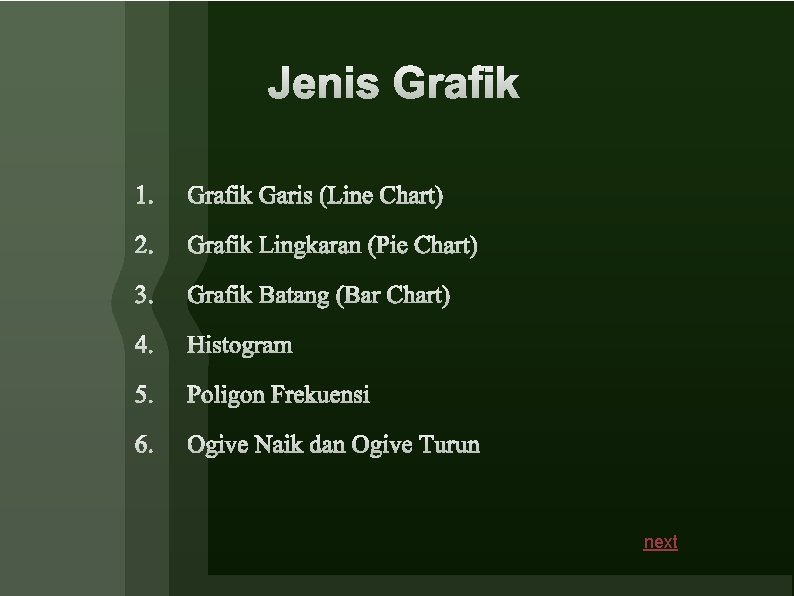 Jenis Grafik next 