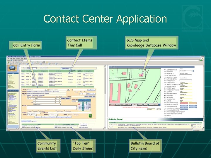 Contact Center Application 