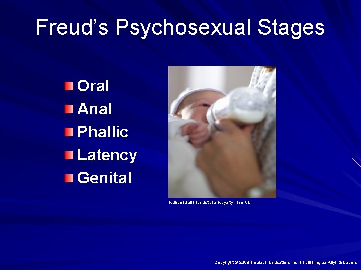 Freud’s Psychosexual Stages Oral Anal Phallic Latency Genital Rubber. Ball Productions Royalty Free CD