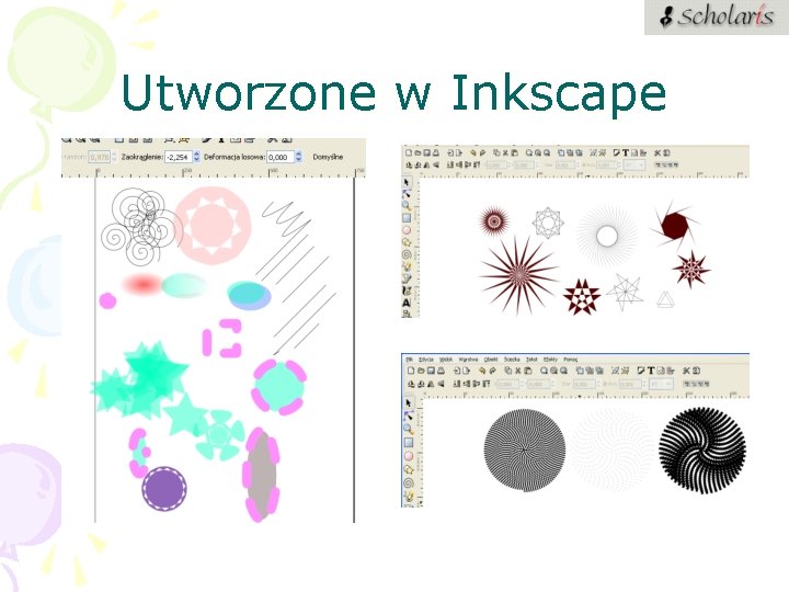 Utworzone w Inkscape 