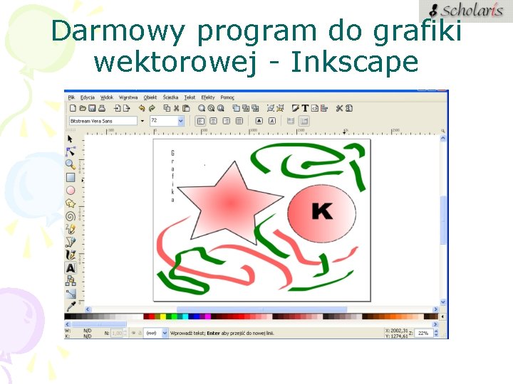 Darmowy program do grafiki wektorowej - Inkscape 