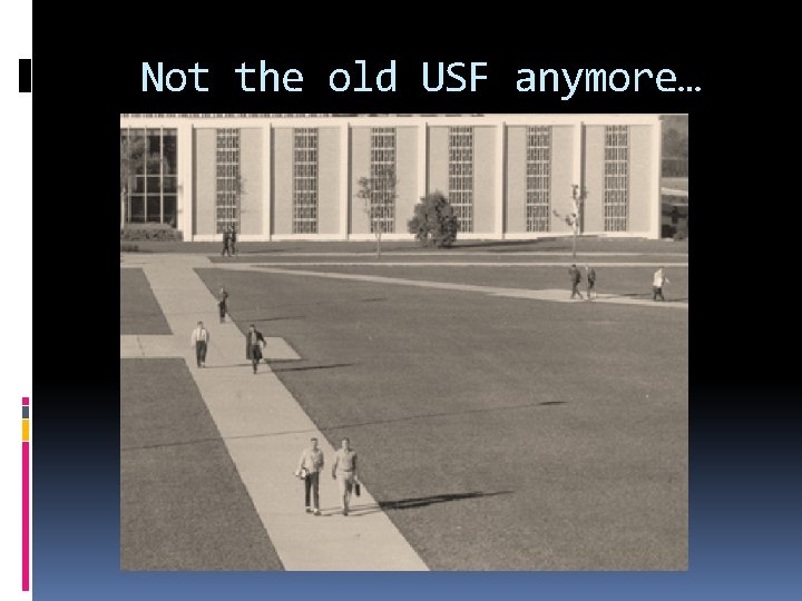 Not the old USF anymore… 