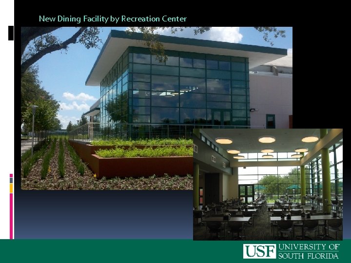 New Dining Facility by Recreation Center 