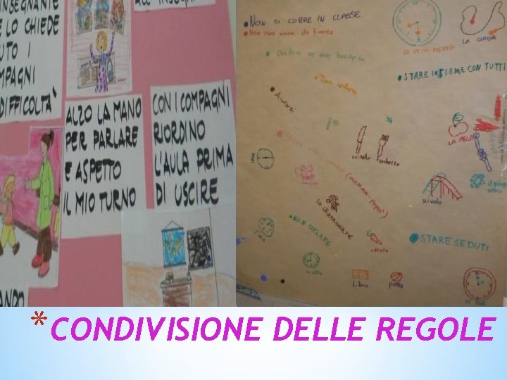 *CONDIVISIONE DELLE REGOLE 