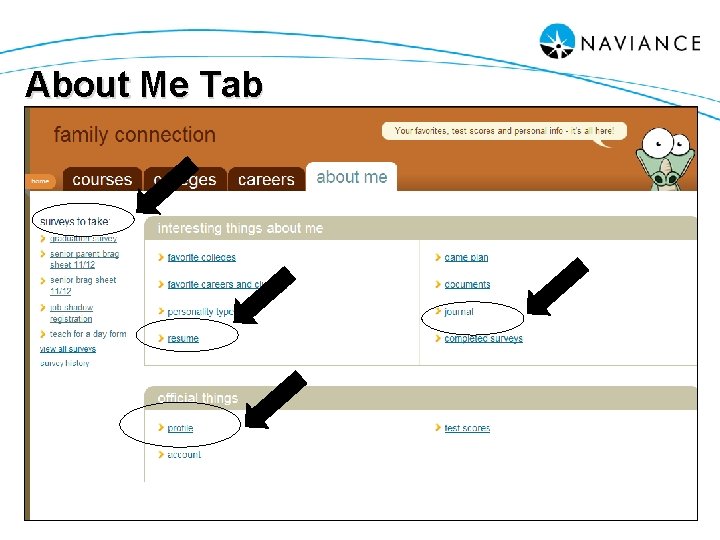 About Me Tab 15 