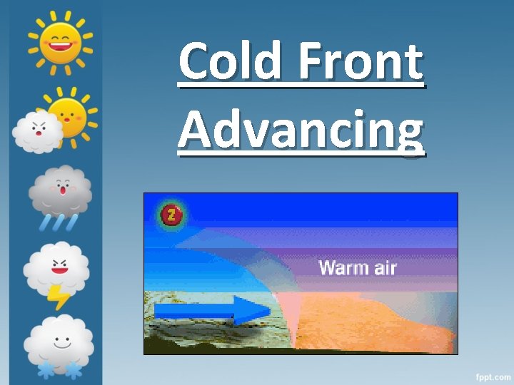 Cold Front Advancing 