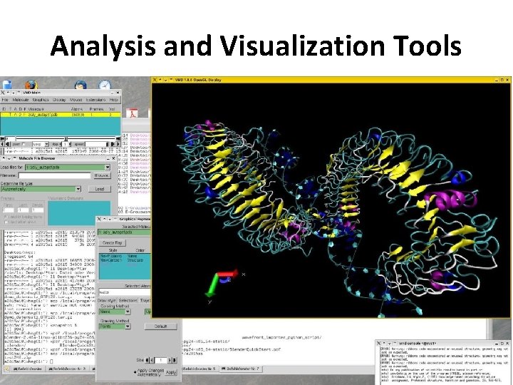 Analysis and Visualization Tools 