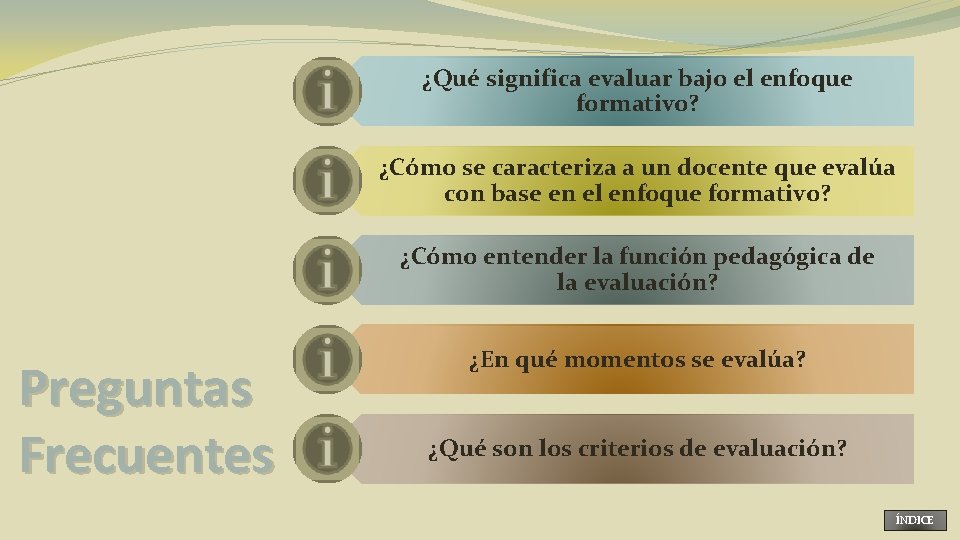 ¿Qué significa evaluar bajo el enfoque formativo? ¿Cómo se caracteriza a un docente que