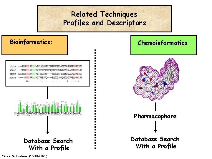 Related Techniques Profiles and Descriptors Bioinformatics: Chemoinformatics Pharmacophore Database Search With a Profile Cédric