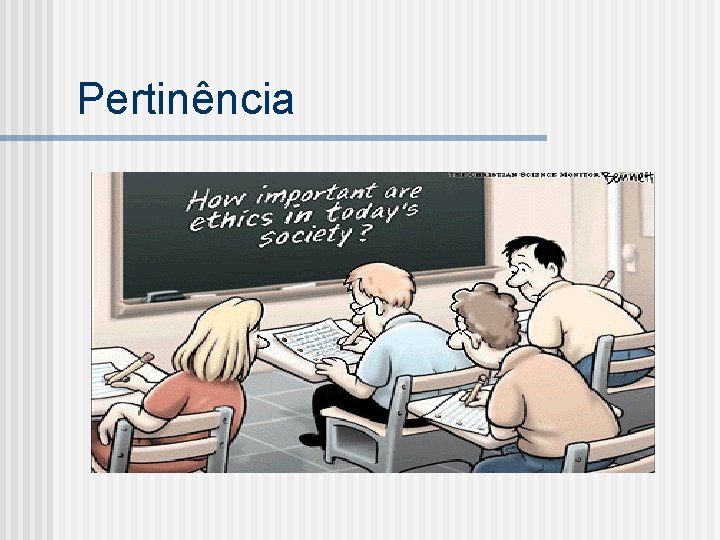 Pertinência 