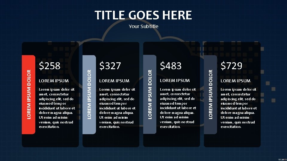 TITLE GOES HERE Lorem ipsum dolor sit amet, consectetur adipiscing elit, sed do eiusmod