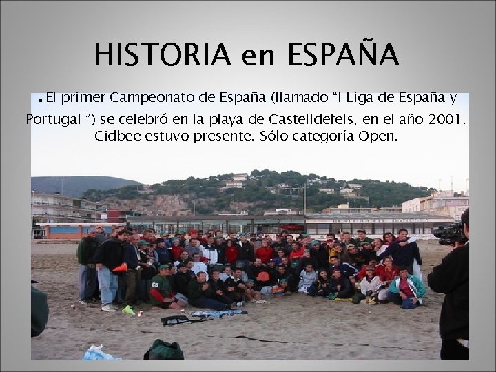 HISTORIA en ESPAÑA . El primer Campeonato de España (llamado “I Liga de España