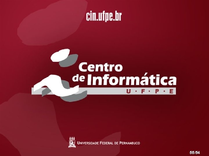 CIn/UFPE - BD Multimídia Valéria Times 55/54 55/78 