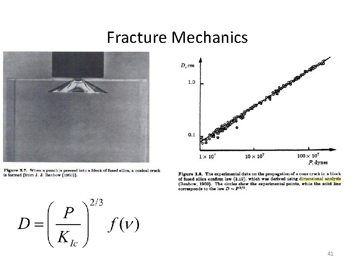 Fracture Mechanics 41 Fracture Mechanics 41