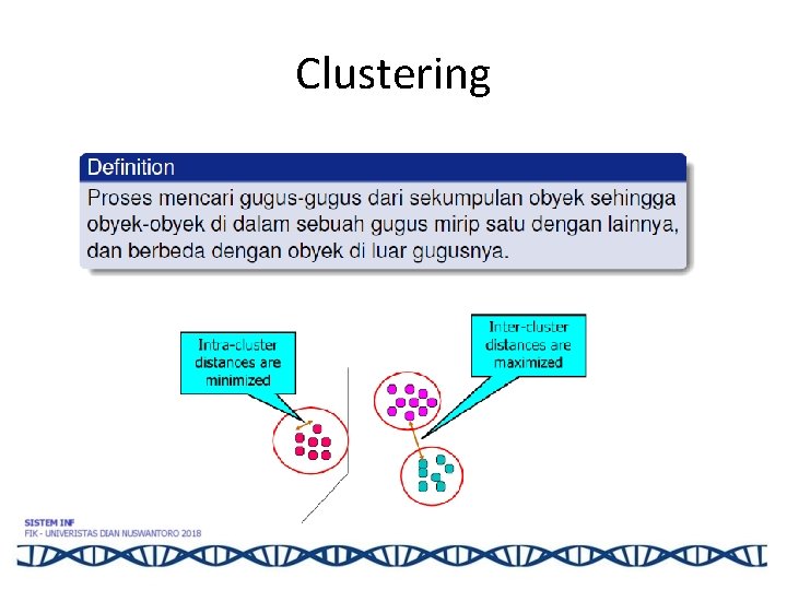 Clustering 